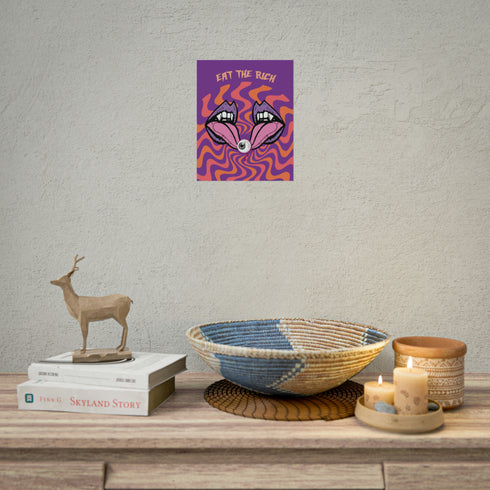 Eat the Rich Fine Art Print